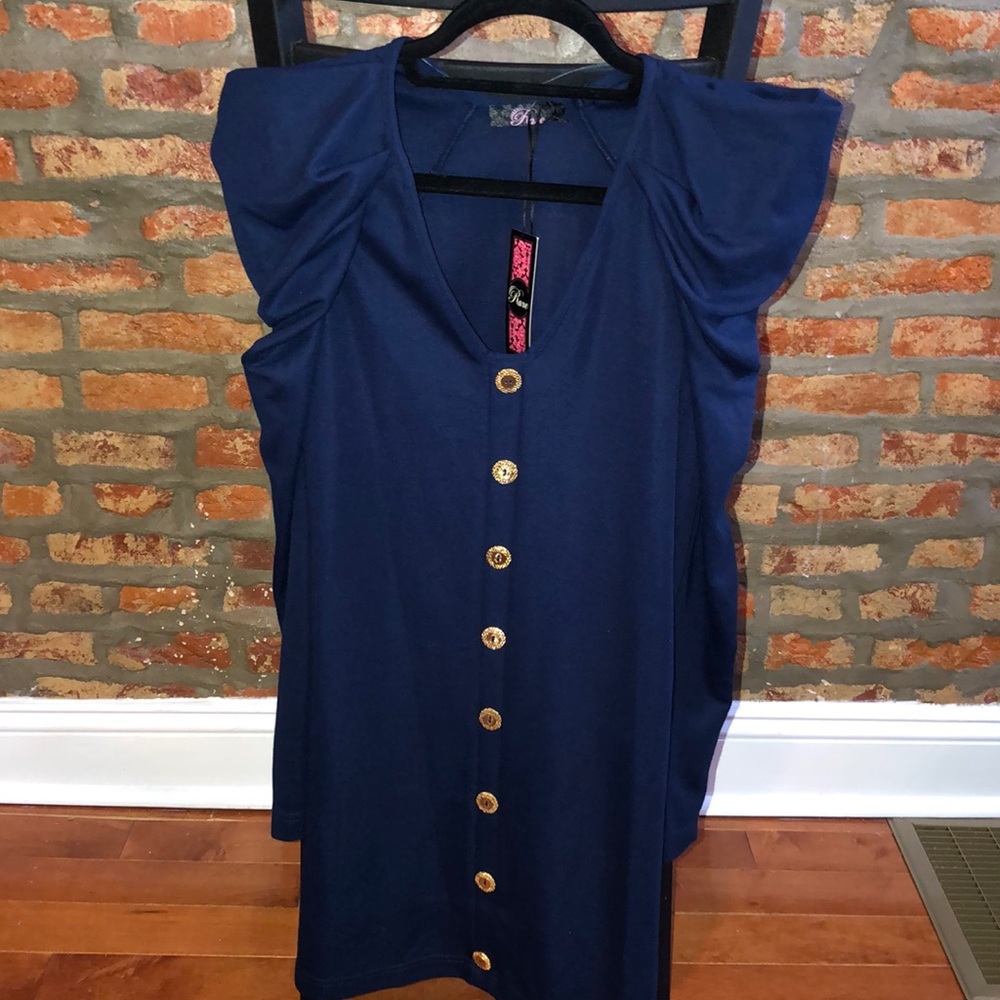 Rare puffy sleeve dress